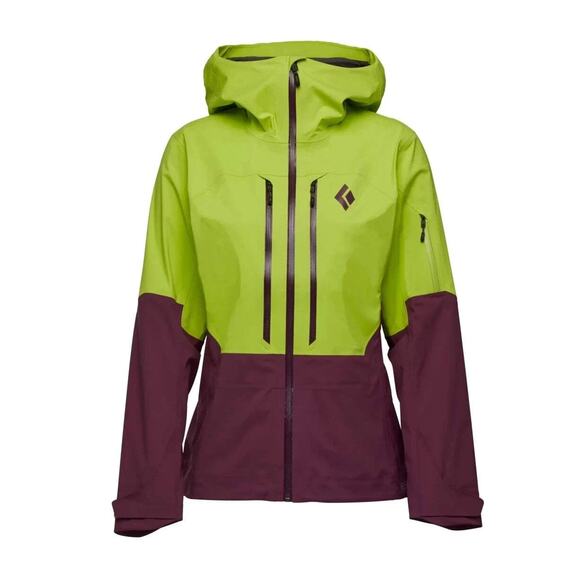 Black Diamond Recon Lt Stretch Shell - Women's Small Aloe Blackberry NEW $449 - Picture 8 of 8